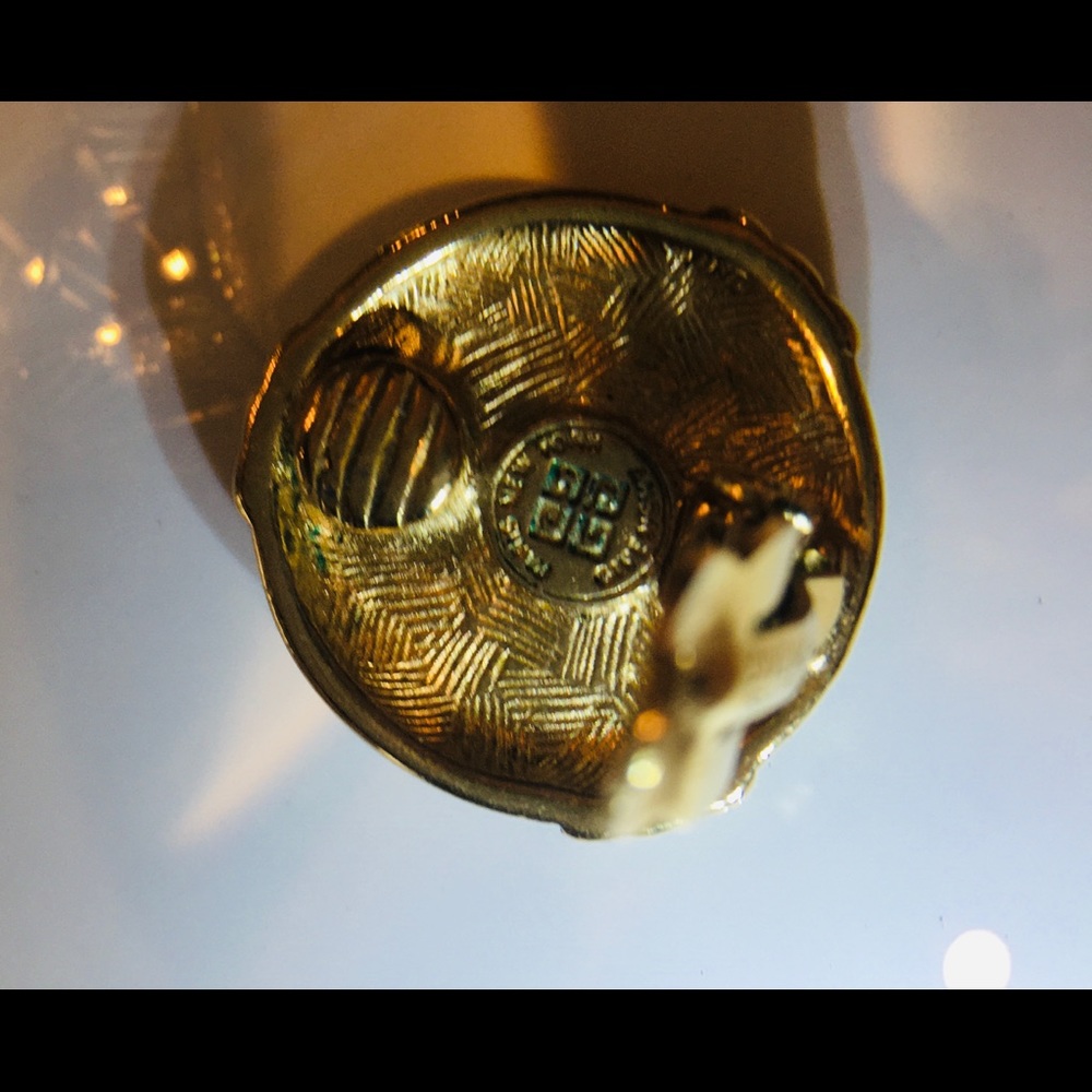 Givenchy VTG Iconic 80’s Coin Earrings - Picture 4 of 8